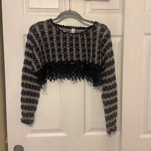Free People New Romantics crochet crop top